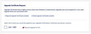 Read more about the article Good news: You can now redeem Delta upgrade certificates online