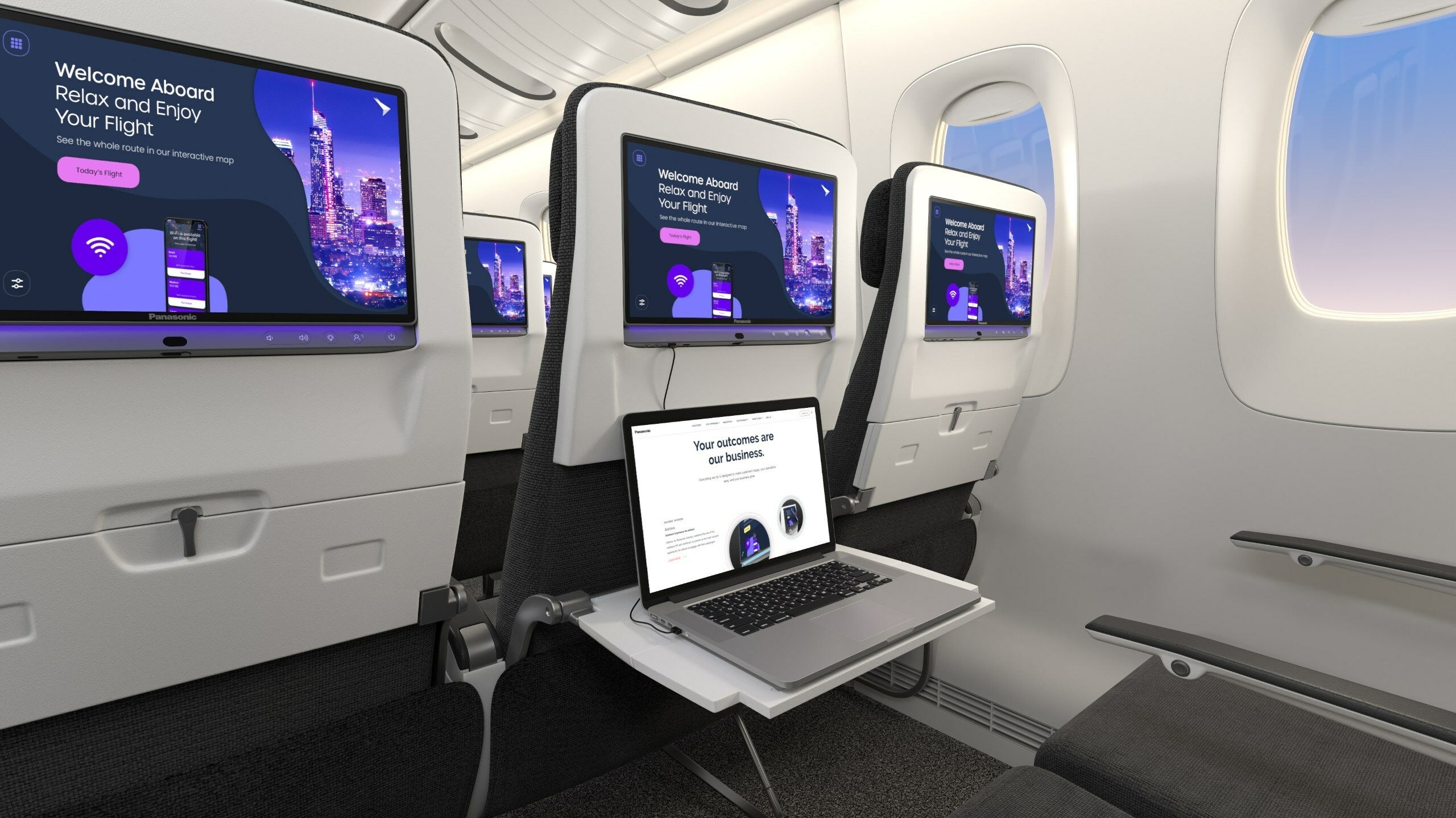 You are currently viewing United unveils next-gen inflight TVs with Bluetooth and other features