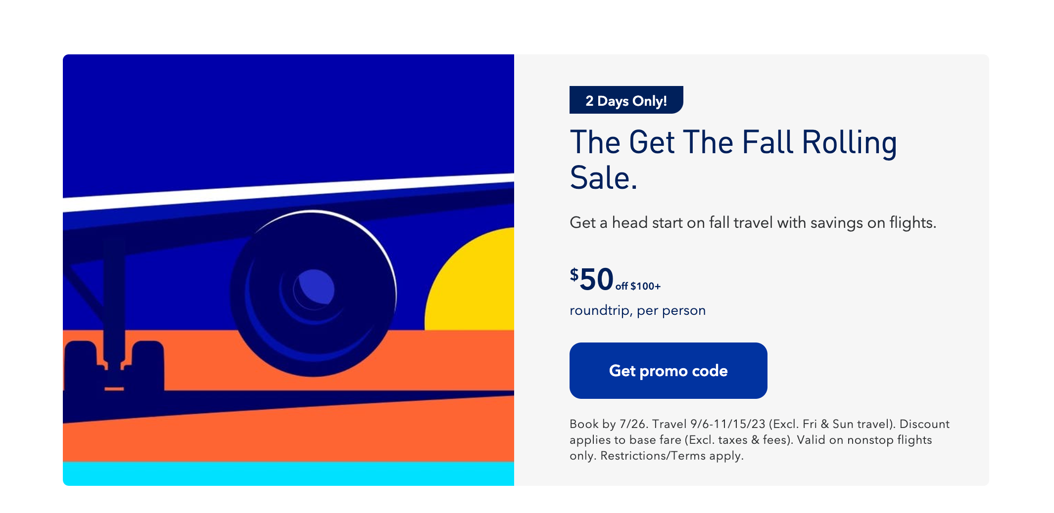 You are currently viewing Act fast: JetBlue offering $50 off round-trip fall flights