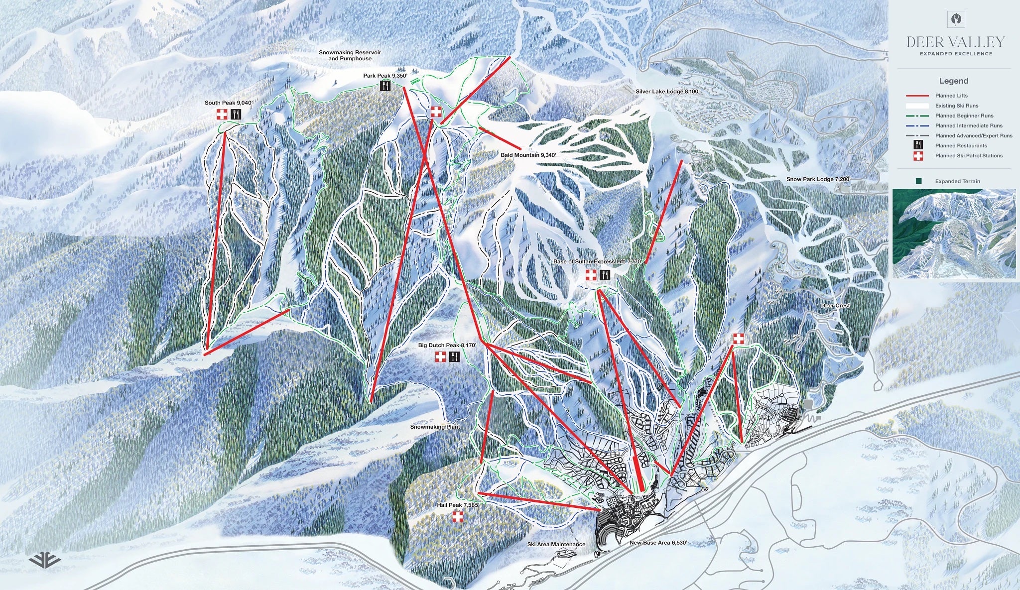 You are currently viewing Deer Valley to double skiable terrain, add new ski village and make other improvements