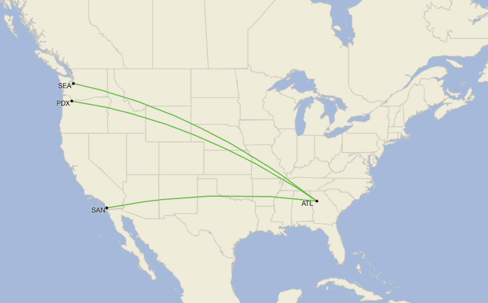 You are currently viewing Alaska Airlines takes on Delta with nonstop from Portland to Atlanta