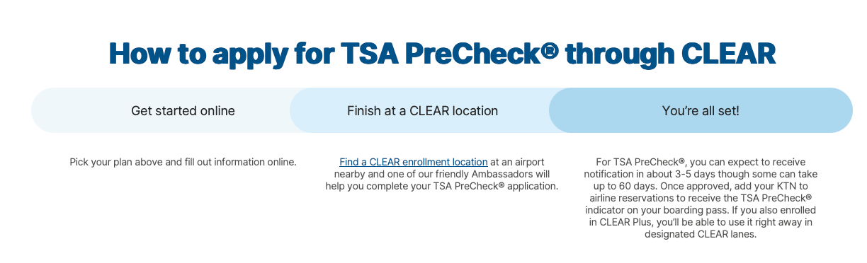 You are currently viewing Travelers can now enroll in TSA PreCheck via Clear at 13 US airports