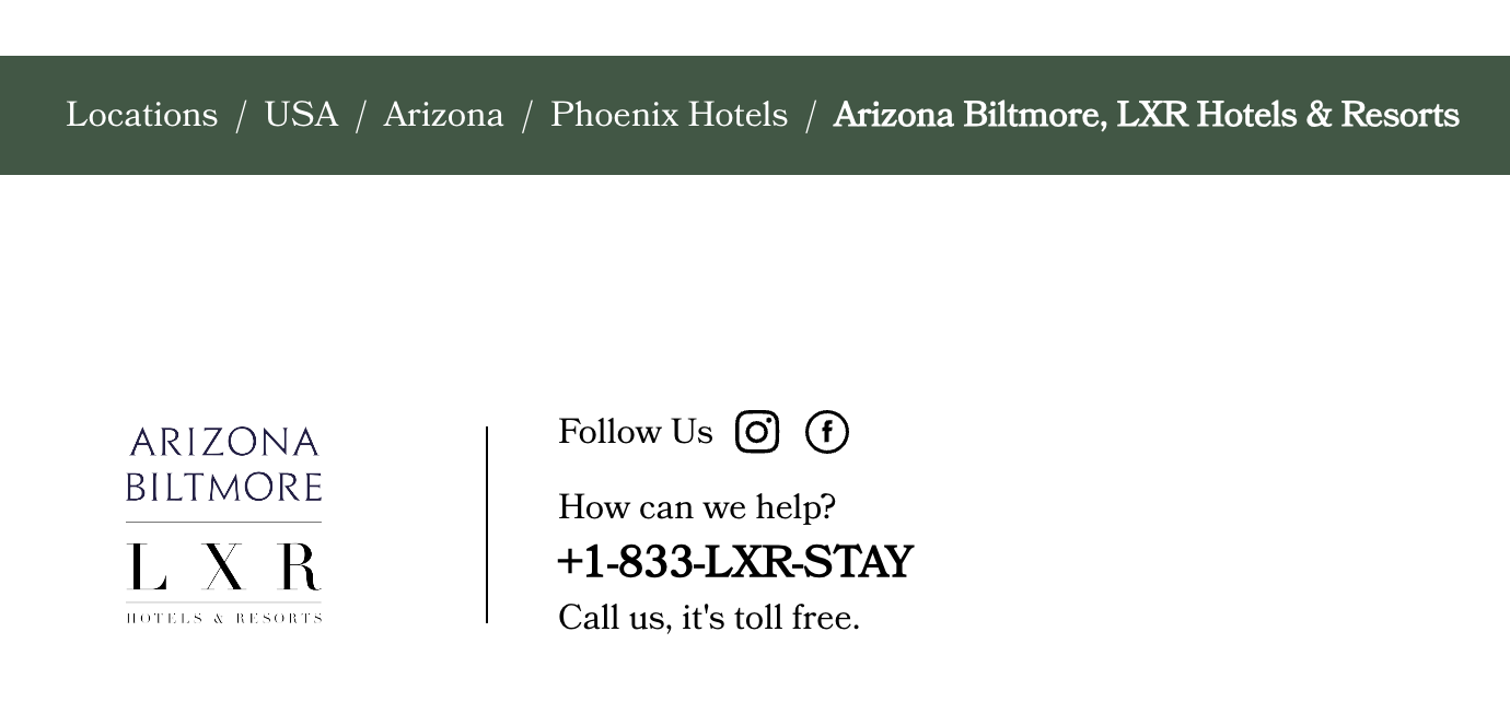 You are currently viewing Bye-bye Waldorf: Arizona Biltmore is now an LXR hotel