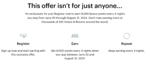 Read more about the article IHG promotions: Earn bonus points on stays and get discounts on reward nights this summer