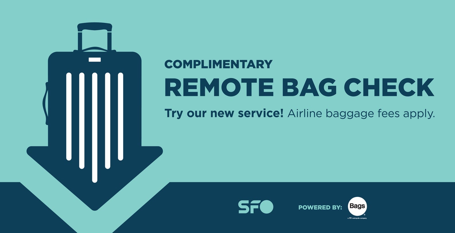 Read more about the article SFO passengers can now check their bags in the parking lot