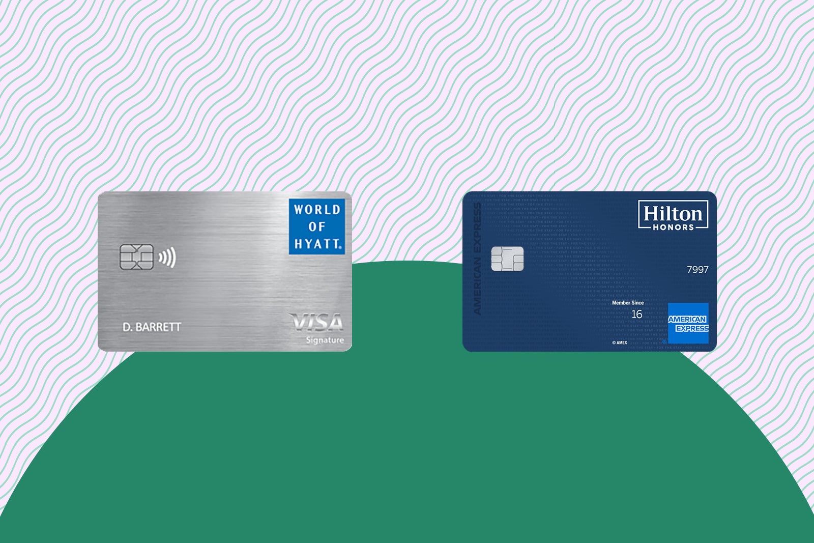 You are currently viewing World of Hyatt card vs. Hilton Surpass card: Battle of the mid-tier hotel credit cards