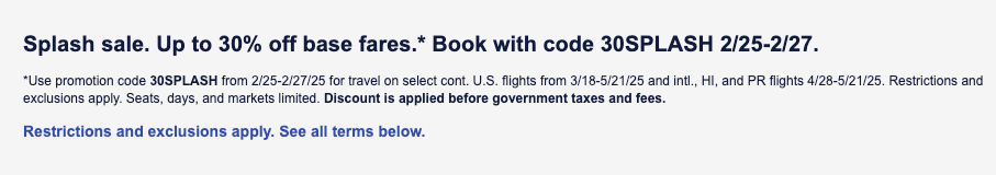 Read more about the article Get up to 30% off Southwest fares and 45% off Breeze fares