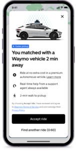 Read more about the article Uber launches driverless Waymo Ubers in Austin, with Atlanta coming soon