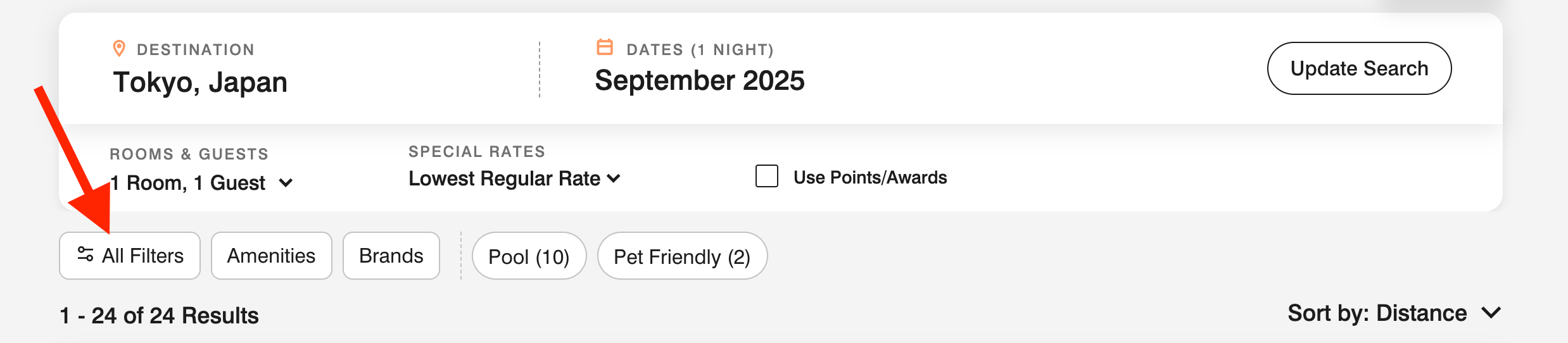 Read more about the article Marriott adds lounge filter to booking process, Hyatt turns to AI