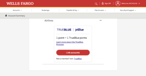 Read more about the article Wells Fargo Rewards adds JetBlue TrueBlue as a 1:1 transfer partner