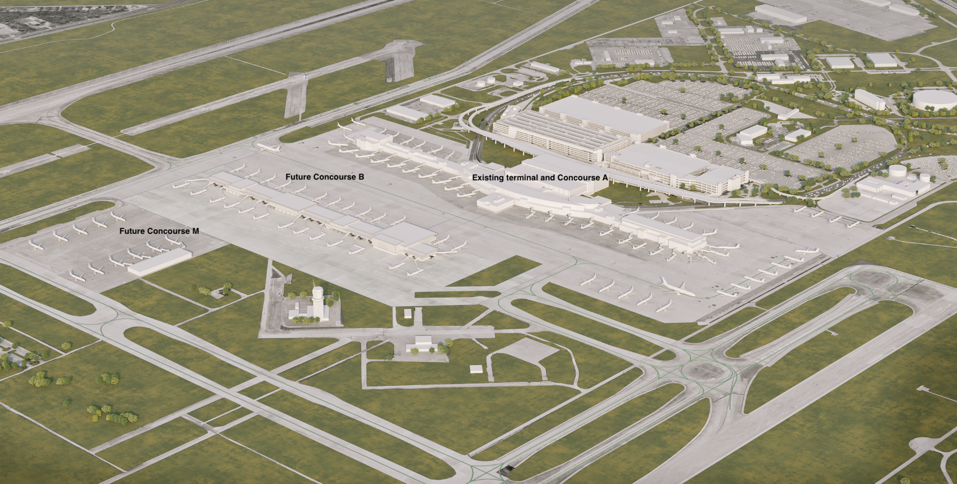 You are currently viewing Booming Austin airport set to nearly double in size with 2 new concourses