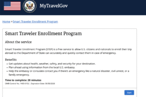 Read more about the article How the State Department’s Smart Traveler Enrollment Program could help you on your next trip abroad