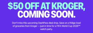 Read more about the article Save $50 on a $100 cart of groceries with 1-day DoorDash DashPass deal drop