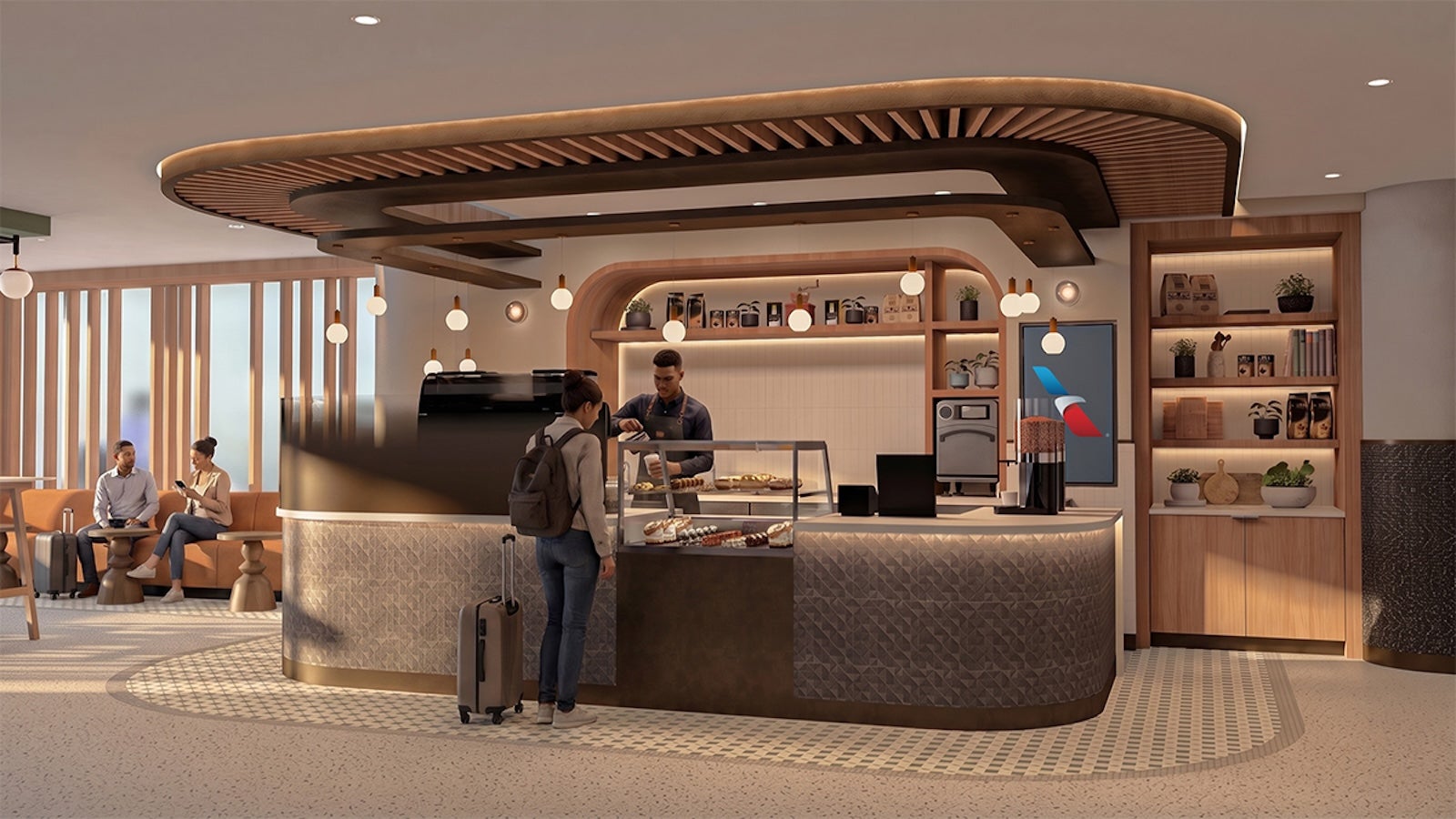You are currently viewing American to open new grab-and-go lounge at New York JFK by end of year