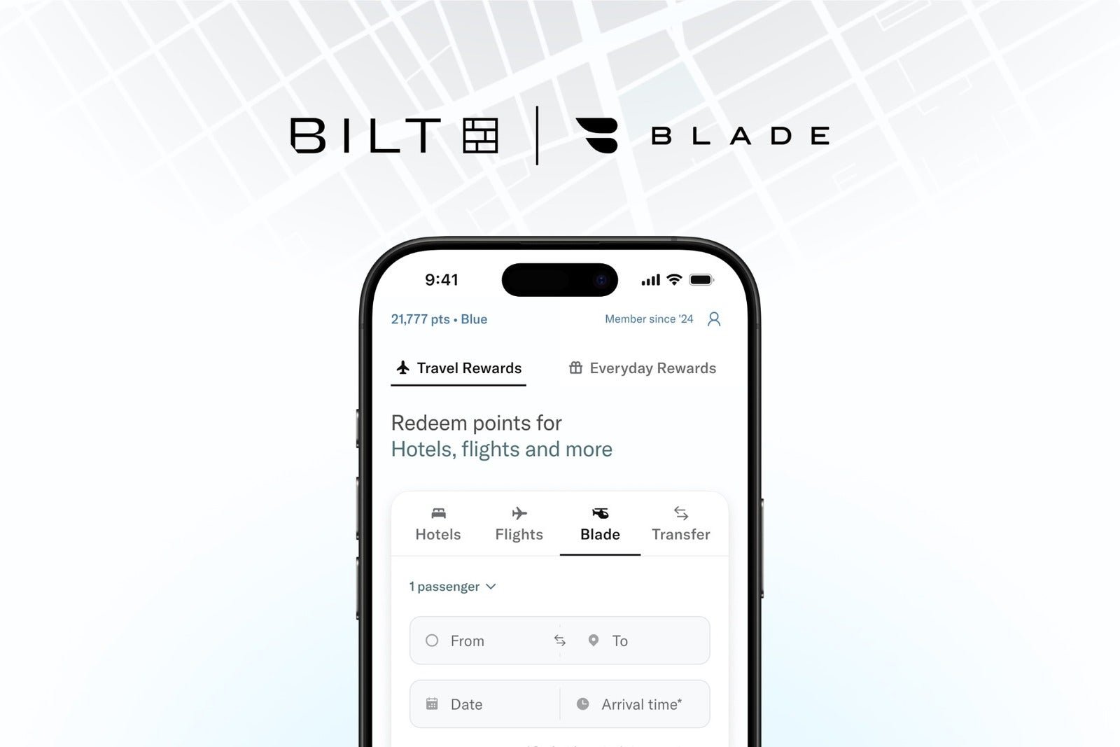 Read more about the article The wait is over: Blade flights are now bookable using Bilt Cash