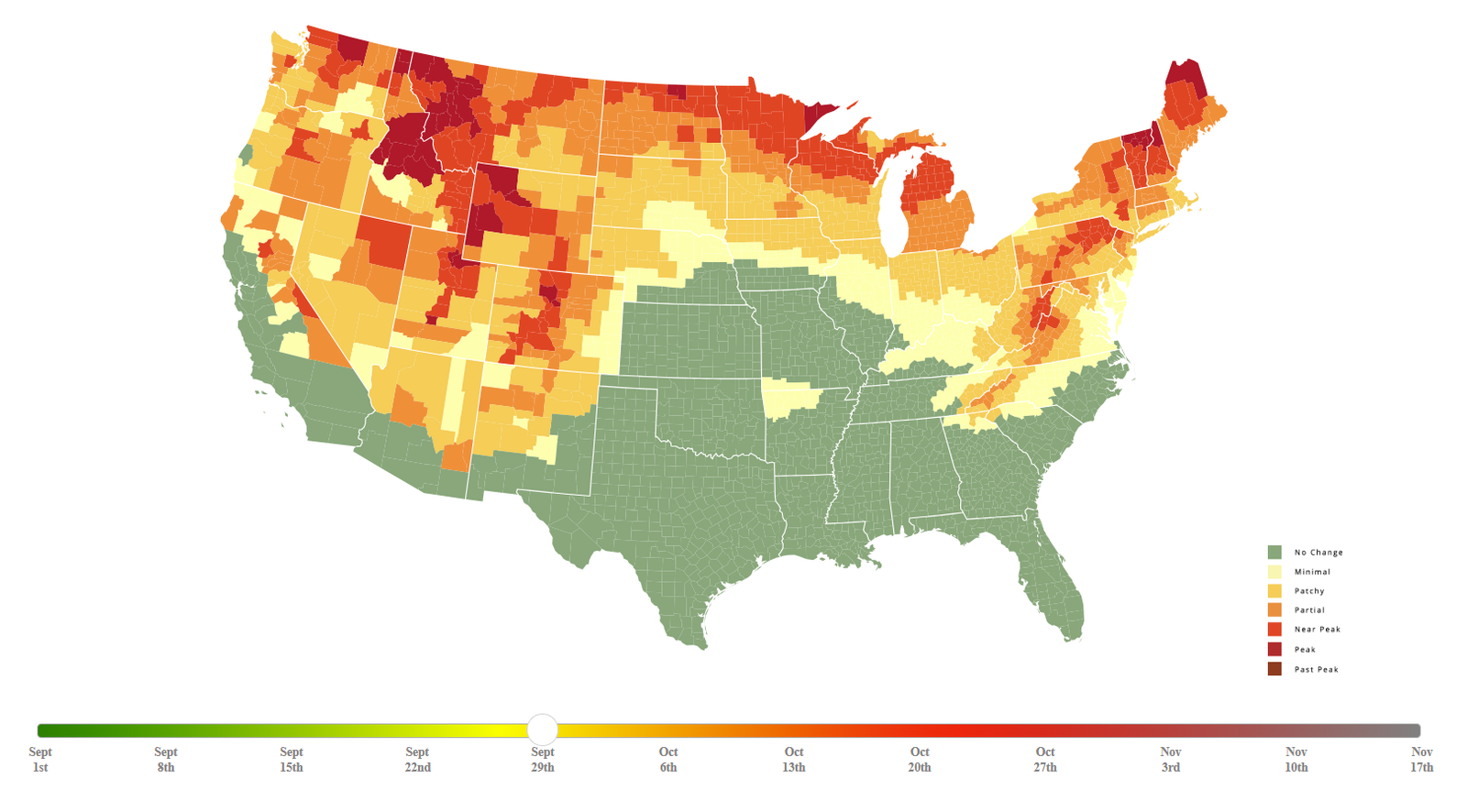 You are currently viewing Leaf-peeping season is almost here: Where to see spectacular fall foliage across the US in 2026