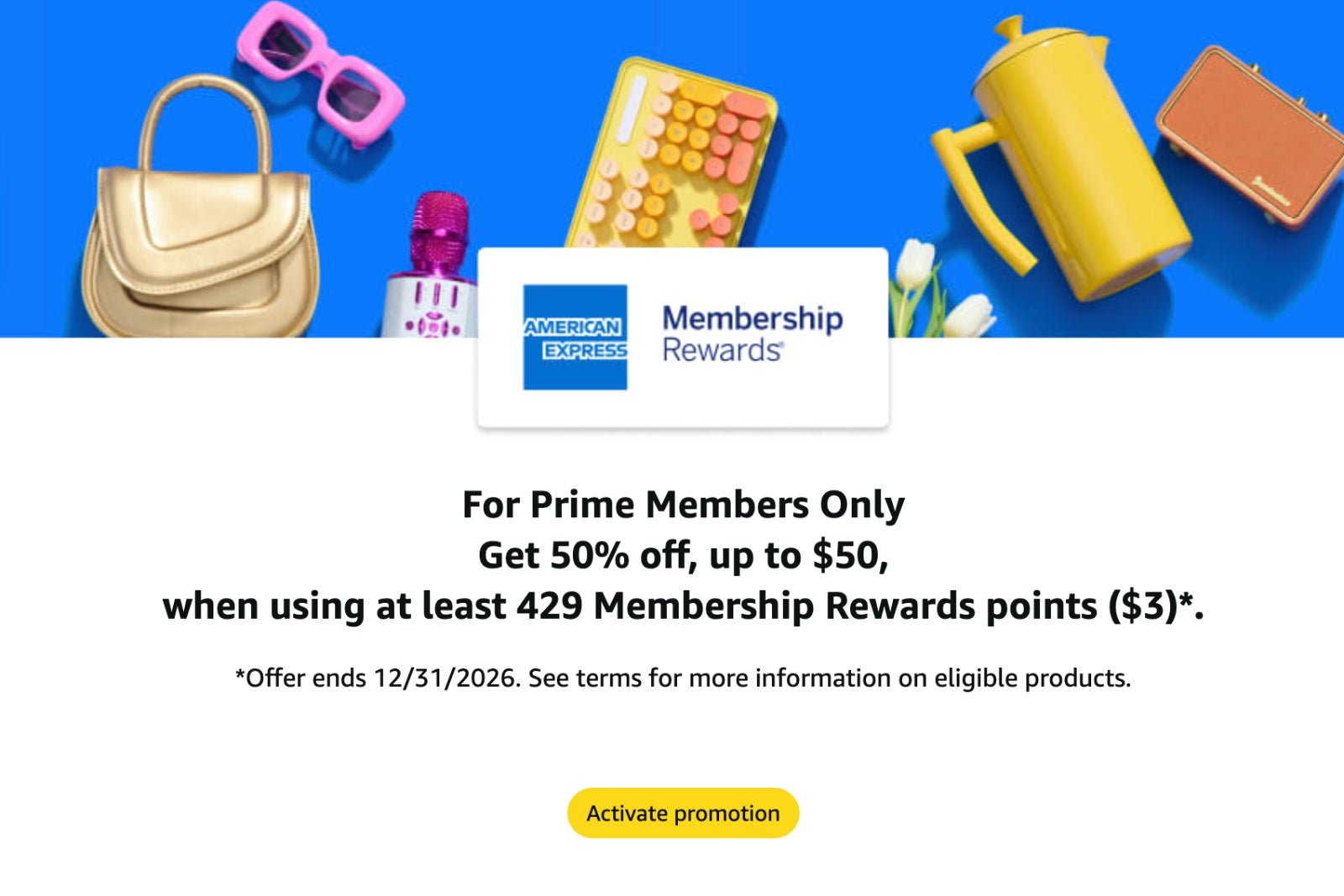 You are currently viewing Check your offer: Save up to 50% on Amazon purchases using just 429 Amex points